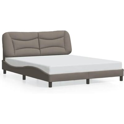 VidaXL 3207783 Bettgestell - Taupe - bed frame VidaXL 3207783 Bettgestell - Taupe - bed frame