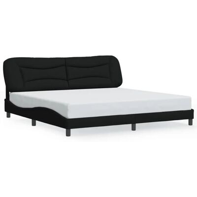 VidaXL Bettrahmen - Schwarz, 200x200 cm, Modernes Design VidaXL Bettrahmen - Schwarz, 200x200 cm, Modernes Design