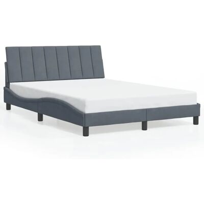 VidaXL Bettgestell - Unterstützung & Samt - Modern - 140x200cm VidaXL Bettgestell - Unterstützung & Samt - Modern - 140x200cm