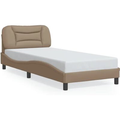 vidaXL Bettgestell - Kunstleder, Wellenrand, 90x200cm vidaXL Bettgestell - Kunstleder, Wellenrand, 90x200cm