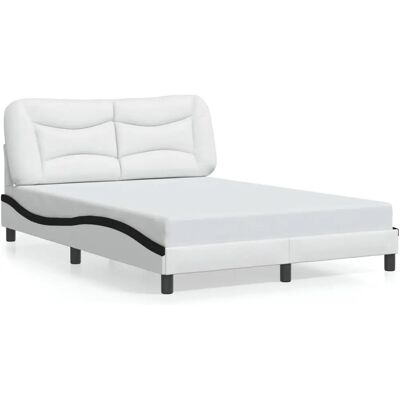 vidaXL Bettgestell mit Kunstleder - Modernes Design - Bett vidaXL Bettgestell mit Kunstleder - Modernes Design - Bett