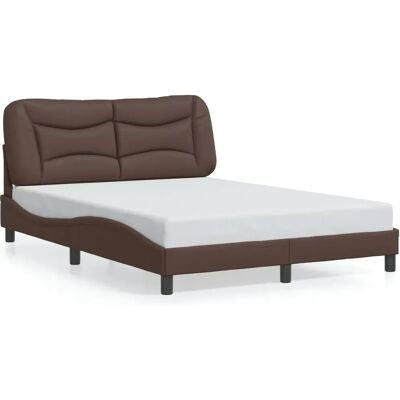 vidaXL Bettgestell 160x200 - Mit Kopfteil Kunstleder vidaXL Bettgestell 160x200 - Mit Kopfteil Kunstleder
