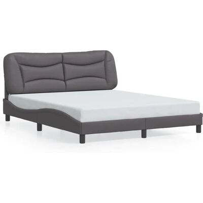 VidaXL Bettgestell - Grau, 180x200cm - Modern & Robust VidaXL Bettgestell - Grau, 180x200cm - Modern & Robust