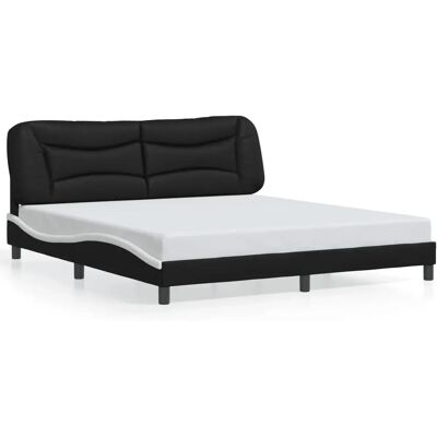 VidaXL Bettgestell mit Kopfteil - Langlebiger Kunstleder, 200x200 cm VidaXL Bettgestell mit Kopfteil - Langlebiger Kunstleder, 200x200 cm