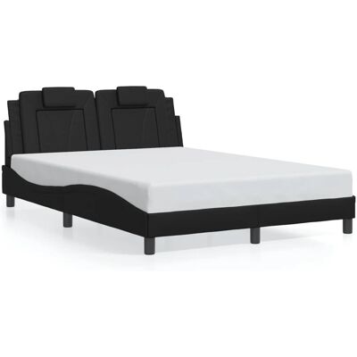 VidaXL 3208096 Bettgestell - Modern schwarz 140x200 cm VidaXL 3208096 Bettgestell - Modern schwarz 140x200 cm