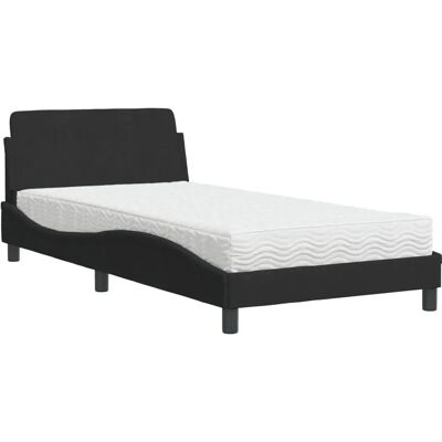 vidaXL Bett Mit Samt Velours 100x200cm - Bett vidaXL Bett Mit Samt Velours 100x200cm - Bett
