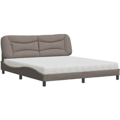 vidaXL 3208552 Bett - Taupe - Bett vidaXL 3208552 Bett - Taupe - Bett