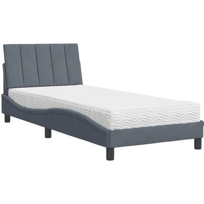 vidaXL Bett mit Schaumstoffmatratze - Bett vidaXL Bett mit Schaumstoffmatratze - Bett