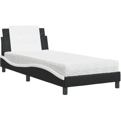 vidaXL Modell 3208829 Schwarz-Weiß Bett - Bett vidaXL Modell 3208829 Schwarz-Weiß Bett - Bett