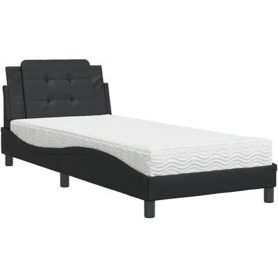 vidaXL Bed - Zwart - 90x200cm vidaXL Bed - Zwart - 90x200cm
