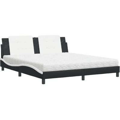VidaXL Bett mit Kunstlederausführung - Doppelbett VidaXL Bett mit Kunstlederausführung - Doppelbett