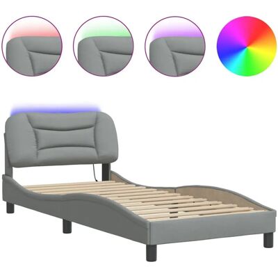 vidaXL 3213662 Bettgestell - LED-Lichter, Modernes Design vidaXL 3213662 Bettgestell - LED-Lichter, Modernes Design