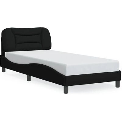 vidaXL Bettgestell mit LED - Modern Wellenform, 80x200cm vidaXL Bettgestell mit LED - Modern Wellenform, 80x200cm