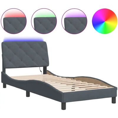 vidaXL 939481 Bettgestell mit LED-Leuchten - Bettgestell vidaXL 939481 Bettgestell mit LED-Leuchten - Bettgestell