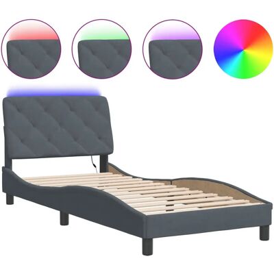 vidaXL Bettgestell mit LED-Leuchten vidaXL Bettgestell mit LED-Leuchten