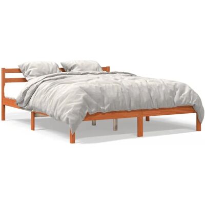 vidaXL Bettgestell - Massiv Kiefer - 180x200 cm - King Size vidaXL Bettgestell - Massiv Kiefer - 180x200 cm - King Size