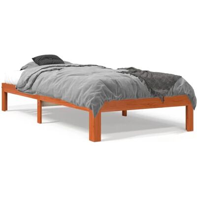 vidaXL 844164 Houten bedframe - Rustiek den 90x190cm vidaXL 844164 Houten bedframe - Rustiek den 90x190cm