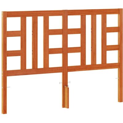 vidaXL Kopfteil Wachs Braun 135 cm Massives Kiefernholz - Kopfteil vidaXL Kopfteil Wachs Braun 135 cm Massives Kiefernholz - Kopfteil