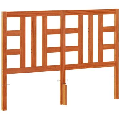 vidaXL Kopfteil Wachs Braun 150 cm Massives Kiefernholz - Kopfteil vidaXL Kopfteil Wachs Braun 150 cm Massives Kiefernholz - Kopfteil