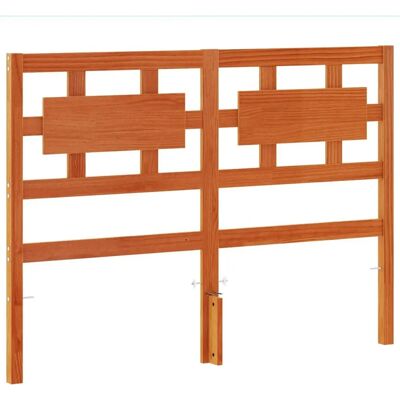 vidaXL Kopfteil Wax Braun 135 cm Massivholz Kiefer - Kopfteil, Braun, 135cm, Massiv Kiefer vidaXL Kopfteil Wax Braun 135 cm Massivholz Kiefer - Kopfteil, Braun, 135cm, Massiv Kiefer