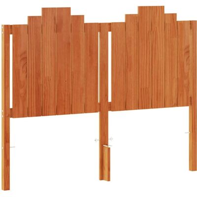 vidaXL Tête de lit cire marron 135 cm Bois de pin massif - Tête de lit - Publicité vidaXL Tête de lit cire marron 135 cm Bois de pin massif - Tête de lit - Publicité