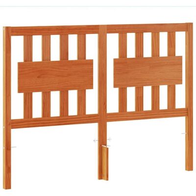 vidaXL Kopfteil Wachs Braun 135 cm Massives Kiefernholz - Kopfteil vidaXL Kopfteil Wachs Braun 135 cm Massives Kiefernholz - Kopfteil