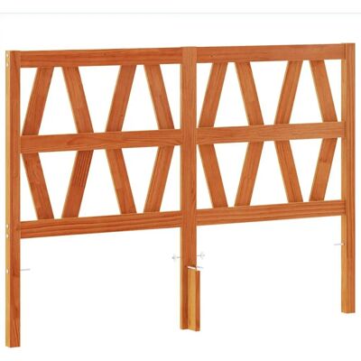 vidaXL Kopfteil Wax Braun 135 cm Massivholz - Kopfteil vidaXL Kopfteil Wax Braun 135 cm Massivholz - Kopfteil