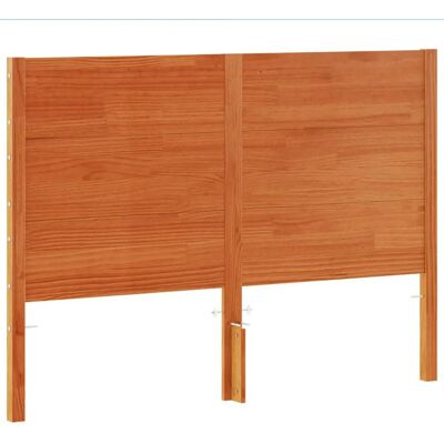 Tête de lit en bois marron vidaXL - Tête de lit - Mobilier de chambre - Publicité Tête de lit en bois marron vidaXL - Tête de lit - Mobilier de chambre - Publicité