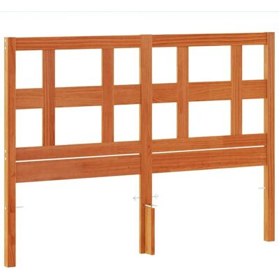 vidaXL Kopfteil Wachsbraun 135 cm Massivkiefer - Bettkopfteil, Bettgestell, Rustikaler Stil vidaXL Kopfteil Wachsbraun 135 cm Massivkiefer - Bettkopfteil, Bettgestell, Rustikaler Stil