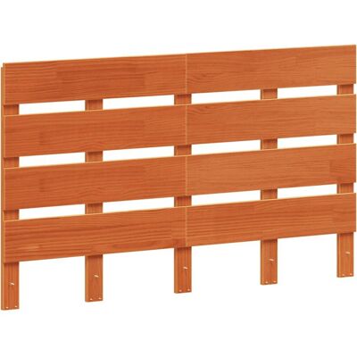 vidaXL Kopfteil Braun - Holz, Rustikal, 120.5x80cm vidaXL Kopfteil Braun - Holz, Rustikal, 120.5x80cm