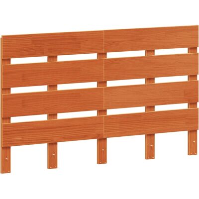 vidaXL Kopfteil Braun - Kopfteil - Massiv Kiefernholz - 150 x 80 cm vidaXL Kopfteil Braun - Kopfteil - Massiv Kiefernholz - 150 x 80 cm