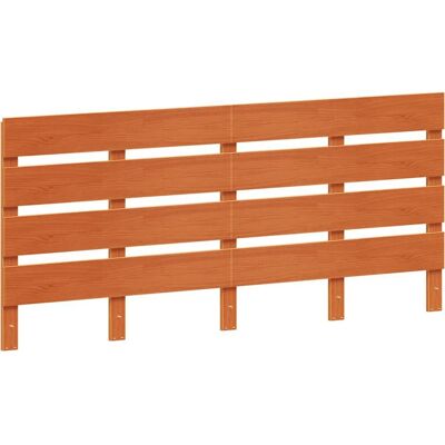 vidaXL Kopfteil Wachs Braun 180 cm Massives Kiefernholz - Kopfteil vidaXL Kopfteil Wachs Braun 180 cm Massives Kiefernholz - Kopfteil