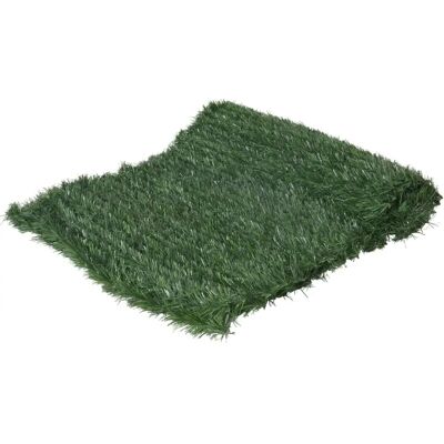 vidaXL Künstlicher Rasen-Zaun Wandpaneel Sichtschutz Grün 1x5 m vidaXL Künstlicher Rasen-Zaun Wandpaneel Sichtschutz Grün 1x5 m