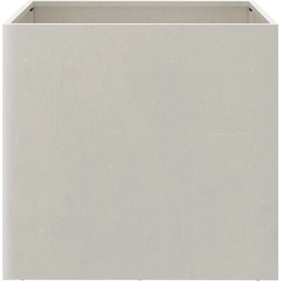 vidaXL Silberner Pflanzkübel 49x47x46 cm - Garten & Blumentopf vidaXL Silberner Pflanzkübel 49x47x46 cm - Garten & Blumentopf