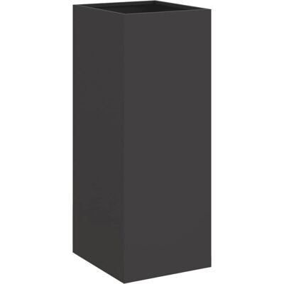 vidaXL Pflanzkübel Stahl 32x29x75 cm - Gartentopf vidaXL Pflanzkübel Stahl 32x29x75 cm - Gartentopf