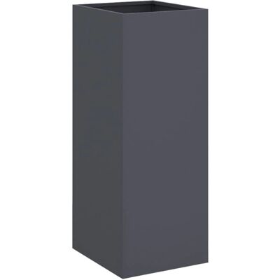 vidaXL Pflanzkübel Stahl 32x29x75 cm Anthrazit - Pflanzkübel vidaXL Pflanzkübel Stahl 32x29x75 cm Anthrazit - Pflanzkübel
