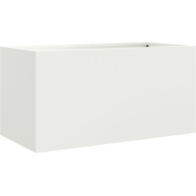 vidaXL Weiße 62x30x29 cm Pflanzkübel - Pflanzkübel vidaXL Weiße 62x30x29 cm Pflanzkübel - Pflanzkübel