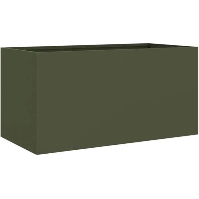 vidaXL Gartenbeet Stahl 62x30x29 cm - Pflanzkübel vidaXL Gartenbeet Stahl 62x30x29 cm - Pflanzkübel