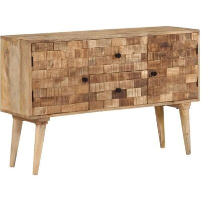 vidaXL Kommode + Sideboard, Sideboard Kommode Anrichte Beistellschrank Highboard Massivholz Mango - Sideboard vidaXL Kommode + Sideboard, Sideboard Kommode Anrichte Beistellschrank Highboard Massivholz Mango - Sideboard