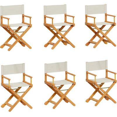 VidaXL - 3208911 - Crema - Madera de Acacia - Outdoor chair VidaXL - 3208911 - Crema - Madera de Acacia - Outdoor chair