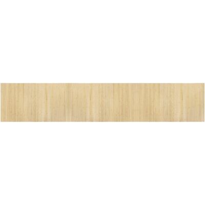 vidaXL Lys Bambus 60x300 cm Tæppe - Gulvmåtte, Gang, Antiskli vidaXL Lys Bambus 60x300 cm Tæppe - Gulvmåtte, Gang, Antiskli