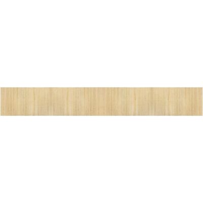 vidaXL Bamboo Rug 60x400cm Natural Rectangular Floor Mat vidaXL Bamboo Rug 60x400cm Natural Rectangular Floor Mat