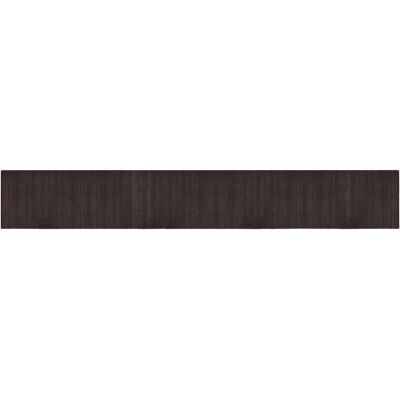 vidaXL Bambus Tummanruskea Suorakulmainen Matto 60x400 cm vidaXL Bambus Tummanruskea Suorakulmainen Matto 60x400 cm