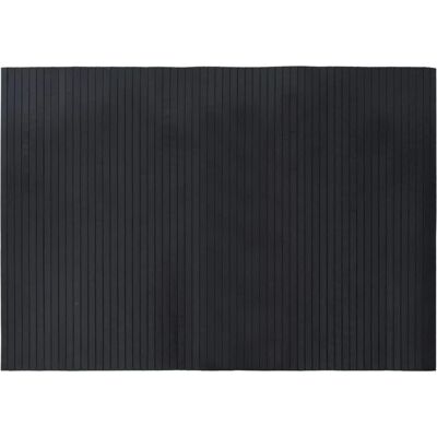 vidaXL Musta bambumatto 70x100 cm - Kestävä ja liukumaton vidaXL Musta bambumatto 70x100 cm - Kestävä ja liukumaton
