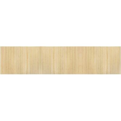 vidaXL Leichtes Natur Bambus 70x300 cm Teppich - Bodenteppich vidaXL Leichtes Natur Bambus 70x300 cm Teppich - Bodenteppich