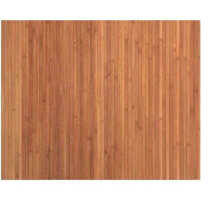 vidaXL Bamboo Rectangular Rug 80x100 cm - Floor Mat, Hallway, Runner - Natural Finish vidaXL Bamboo Rectangular Rug 80x100 cm - Floor Mat, Hallway, Runner - Natural Finish
