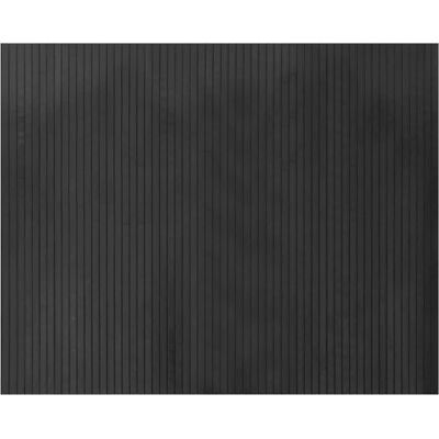 vidaXL Bambusgrau Teppich - 80x100 cm - Langlebig, Anti-Rutsch, Natürlicher vidaXL Bambusgrau Teppich - 80x100 cm - Langlebig, Anti-Rutsch, Natürlicher