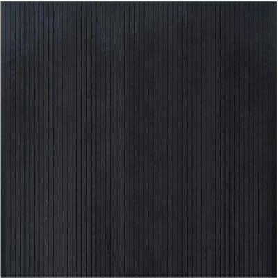 VIDAXL Bambus Tæppe - 100x100 cm, Sort, Holdbart - Tæppe VIDAXL Bambus Tæppe - 100x100 cm, Sort, Holdbart - Tæppe