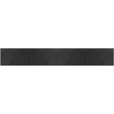 vidaXL 60x400 cm Bamboo Grey Area Rug - Durable & Non-slip vidaXL 60x400 cm Bamboo Grey Area Rug - Durable & Non-slip
