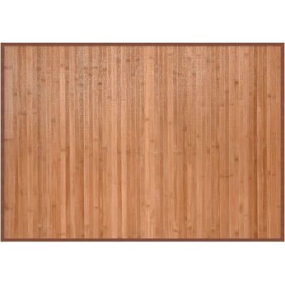 vidaXL Bambus Natur - Rechteckiger Teppich 70x100 cm - Wasserfest & Rutschfest vidaXL Bambus Natur - Rechteckiger Teppich 70x100 cm - Wasserfest & Rutschfest